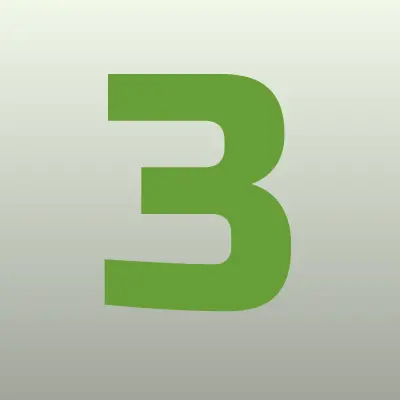 3-Бокс, автосервис, лого-визитка