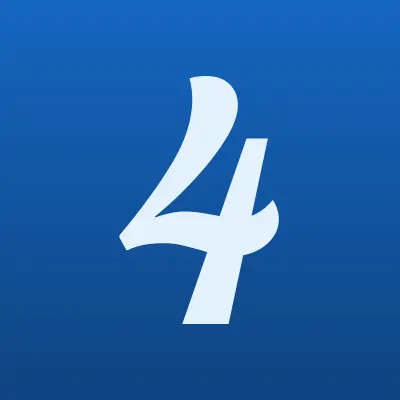 4п медицина, клиника, лого-визитка