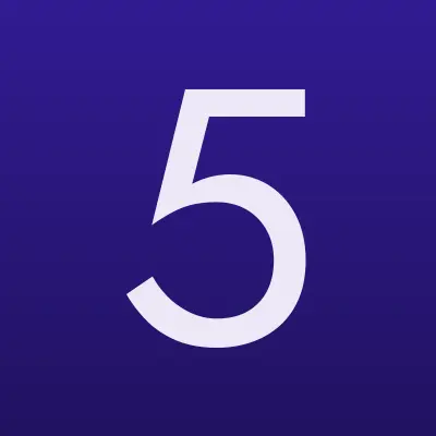 5 Колесо, сеть шиномонтажных мастерских, лого-визитка