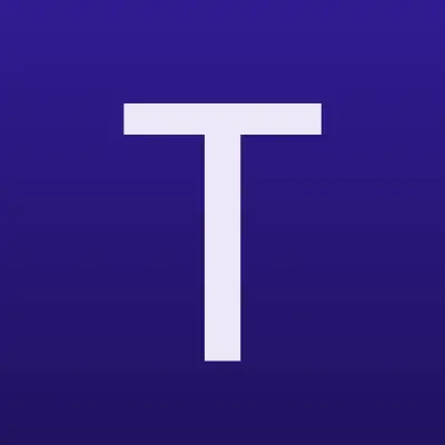 TUI, сеть туристических агентств, лого-визитка